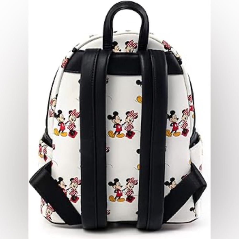 Loungefly classic Mickey & Minnie Mouse Backpack - Picture 2 of 7